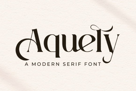 Aquely: A Premium Typeface for Thoughtful Editorial Design