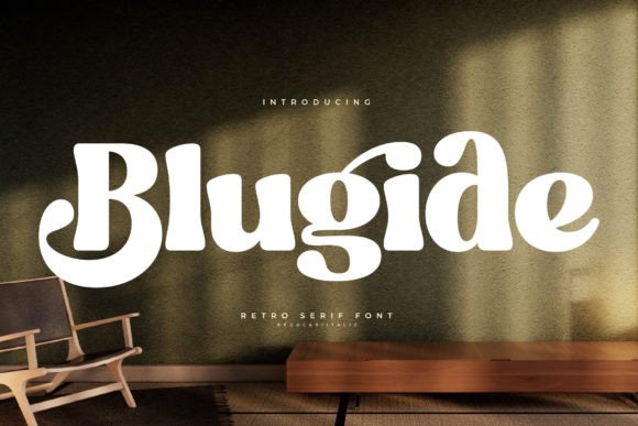 Blugide: A Luxurious Serif Typeface for Elevated Branding