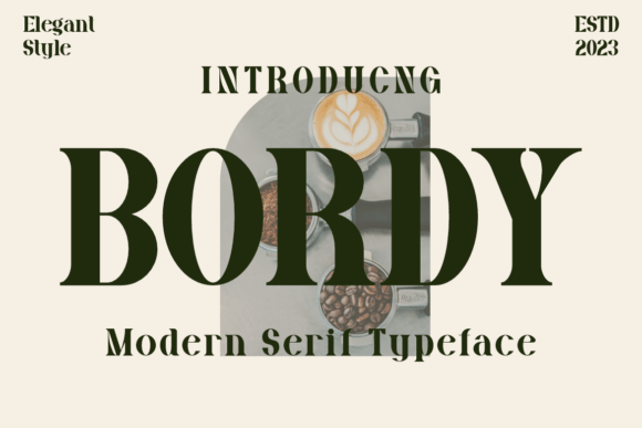 Bordy Font: A Balanced Serif for Branding That Stands Out