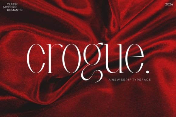 Crogue Serif Font: A Timeless Typeface for Craft Creators