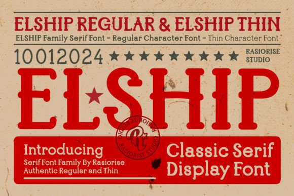 Elship Font: A Versatile Serif Typeface for Modern Campaign Design