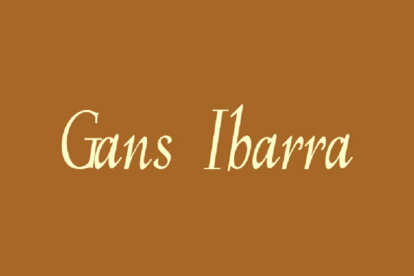 Gans Ibarra Font: A Timeless Serif for Digital Branding