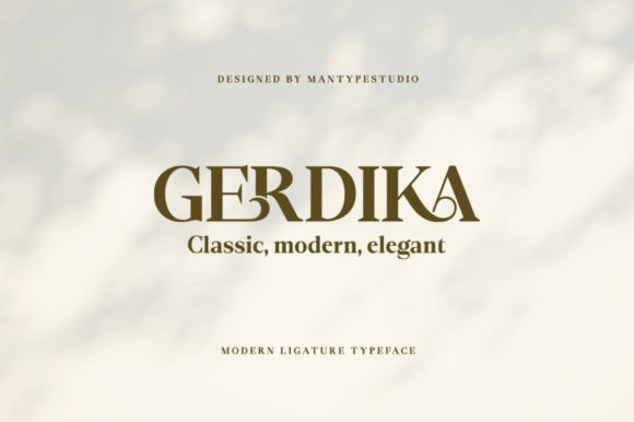 Gerdika Font: A Professional Choice for Your Brand