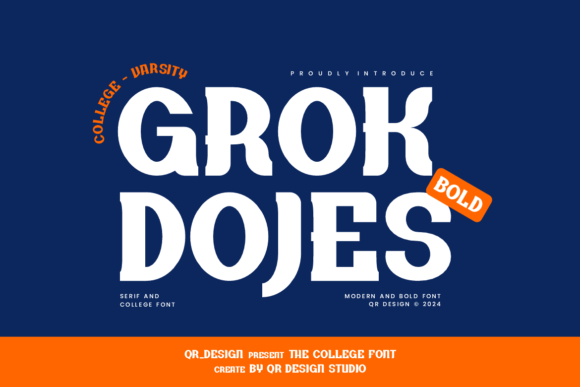 Grokdojes Font Review: A Quirky Serif for Creative Branding