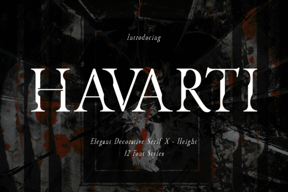 Havarti Font: A Serif for the Modern Publisher