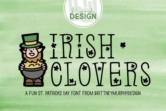 Irish Clovers Font: A Lucky Addition to Editorial Design