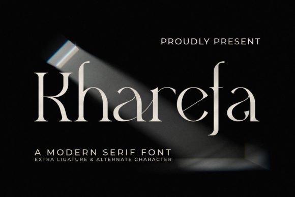 Kharefa: A Premium Typeface for Editorial Design