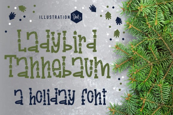 Ladybird Tannenbaum: A Whimsical Typeface for Editorial Magic