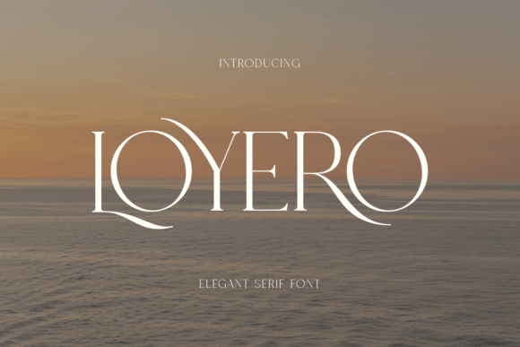 Loyero Font: A Serif Typeface for Thoughtful Design