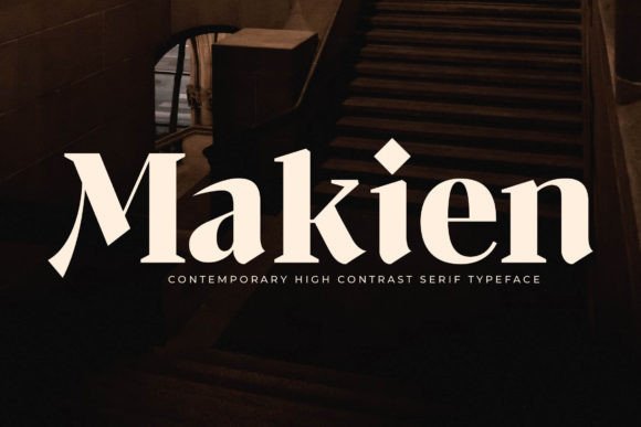 Makien Font: Elegance for Editorial Design