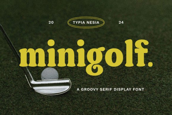 Minigolf: A Modern Serif Typeface for Editorial Design