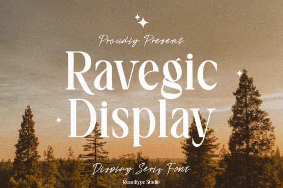 Ravegic: A Versatile Serif for Real-World Design Projects