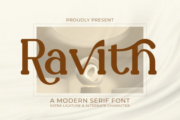Ravith: A Premium Typeface for Editorial Elegance