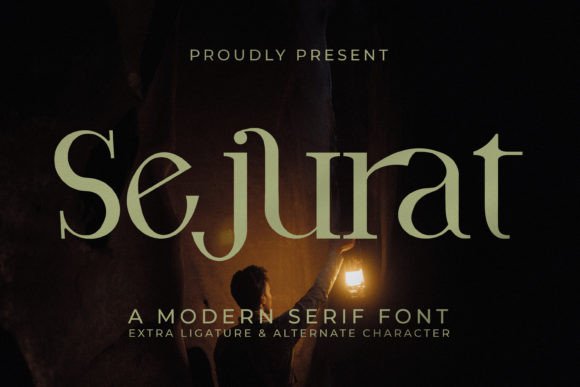 Sejurat: A Serif Font for Timeless Craft Projects