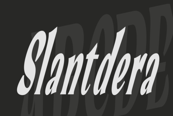 Slantdera Font: A Simple Upgrade for a Polished Brand