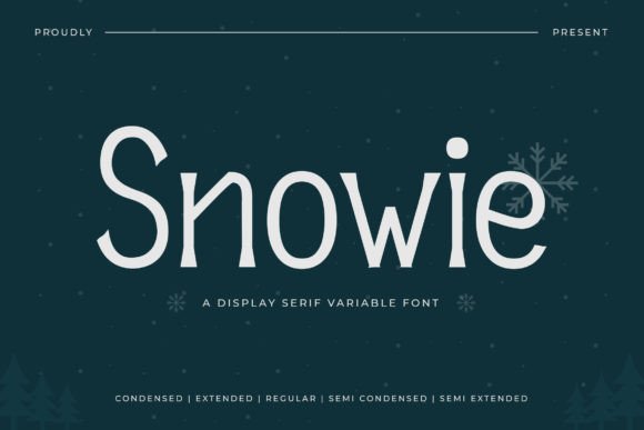 Snowie: A Serene Serif Font for Editorial Elegance