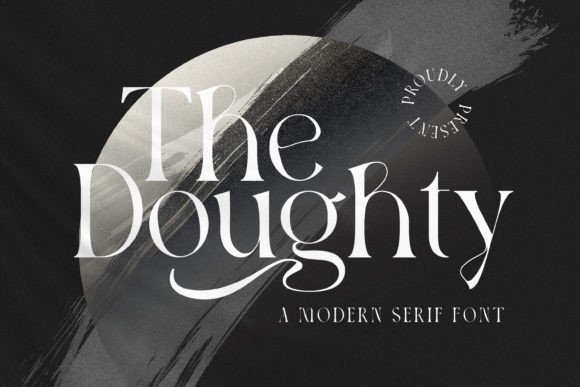 The Doughty: A Serif Typeface for Sophisticated Web Design