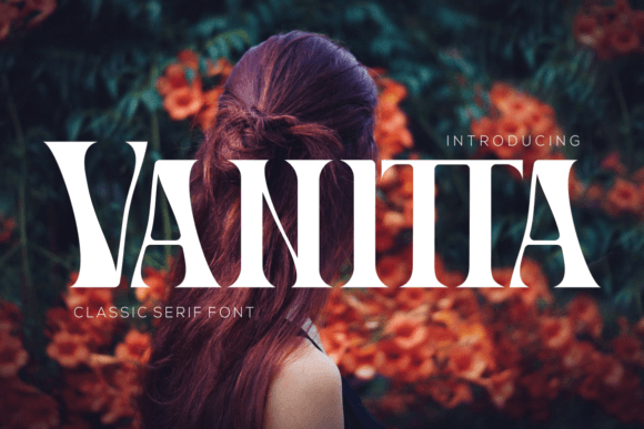 Vanitta Font: A Quirky Serif for Craft Projects and More